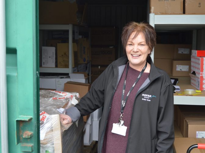 Carolyn Howe – one of our hidden heroes helping to keep our staff safe and protected