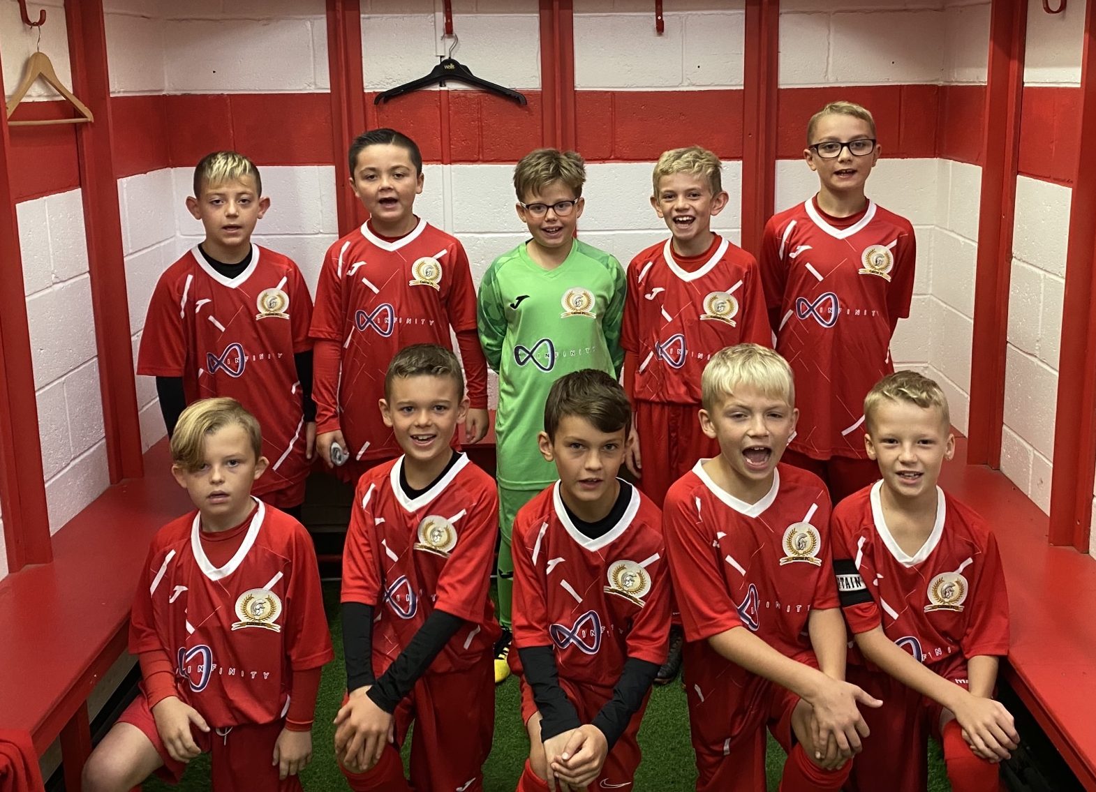 New Infinity kit for Caister FC Centurions Norse Group